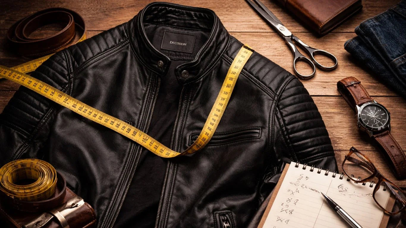 Men's Leather Jacket Size Guide for American Buyers